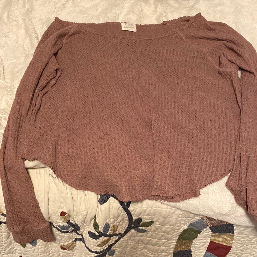 Purple sweater
